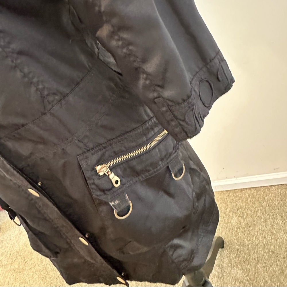 ⭐️ Barti Italy Small Black Satin Coat - Picture 8 of 16